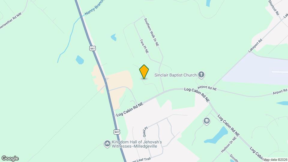 180 Milledge Cmns Dr NE Mapa y Detalles de la Ubicación