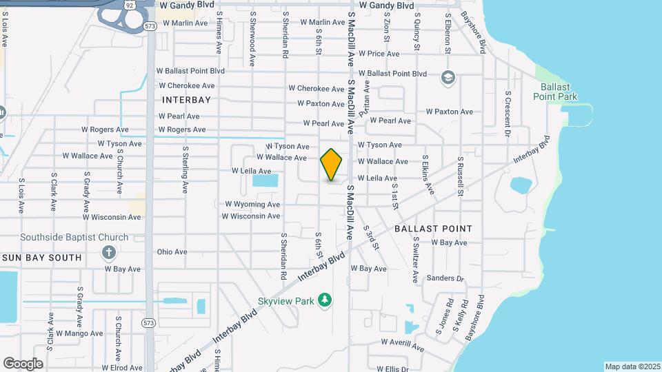 3167 Bayshore Oaks Dr Mapa y Detalles de la Ubicación