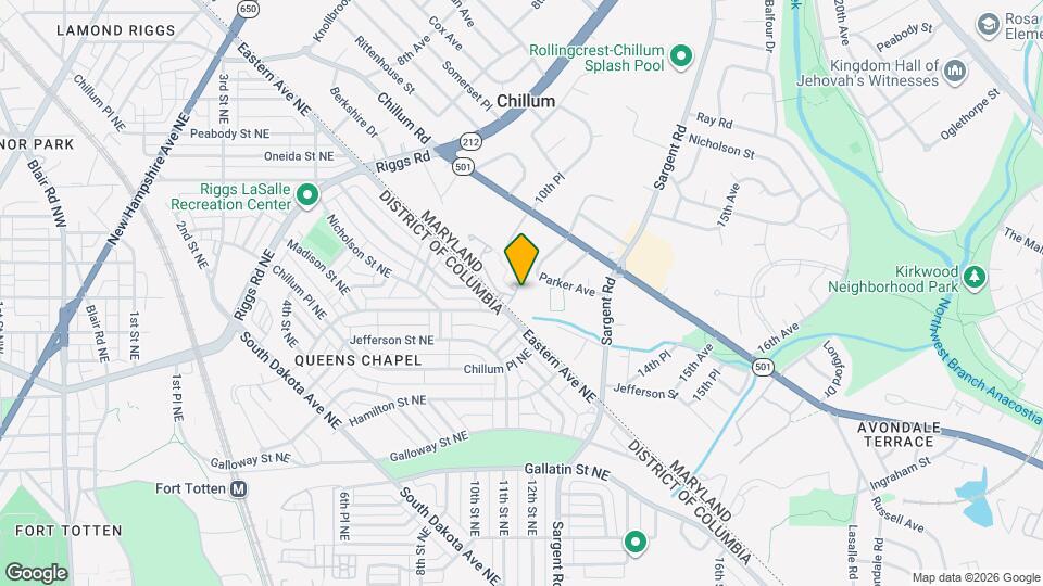 1017 Higgins Way Map and Location Details