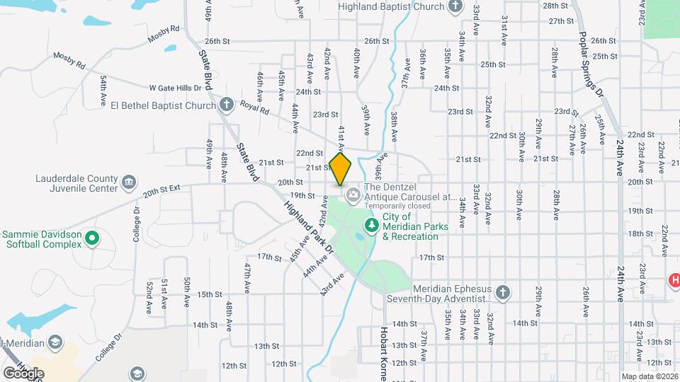 1901 41st Ave Mapa y Detalles de la Ubicación