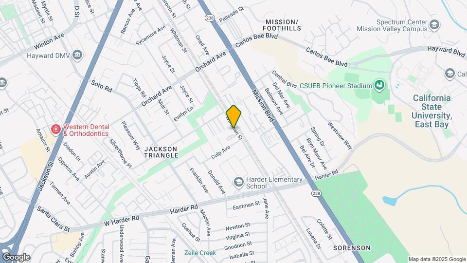 Whitman Villa Townhomes Map and Location Details