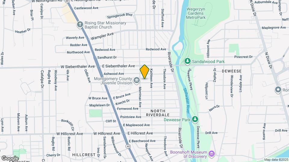 215 Ryburn Ave Map and Location Details