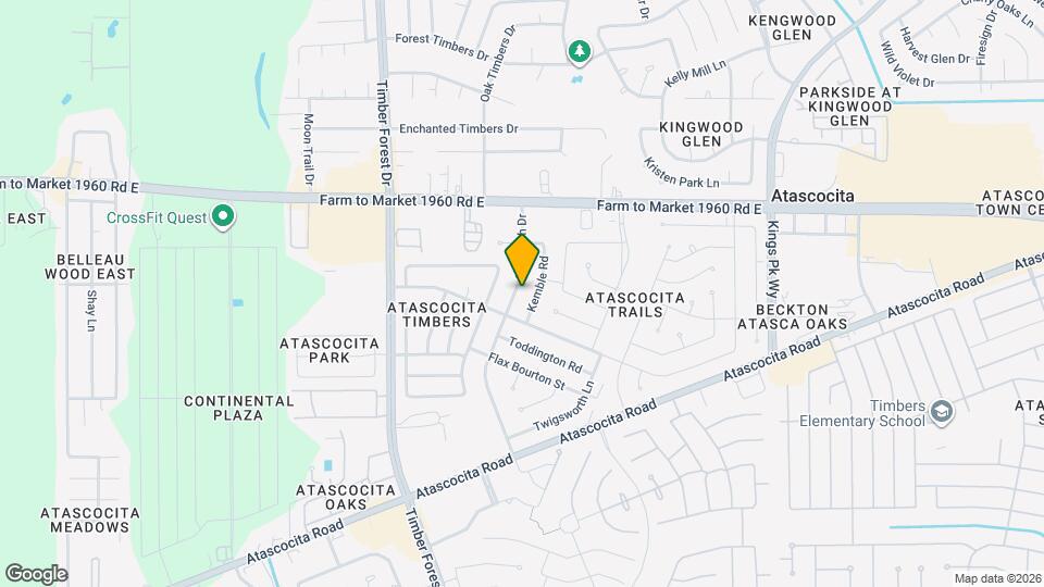 18918 Droitwich Dr Map and Location Details