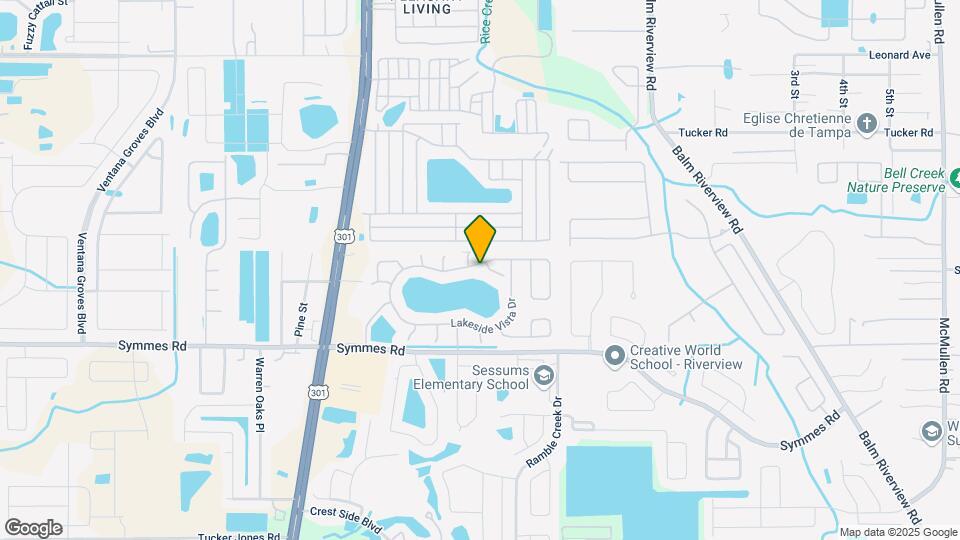 10504 Lakeside Vista Dr Map and Location Details
