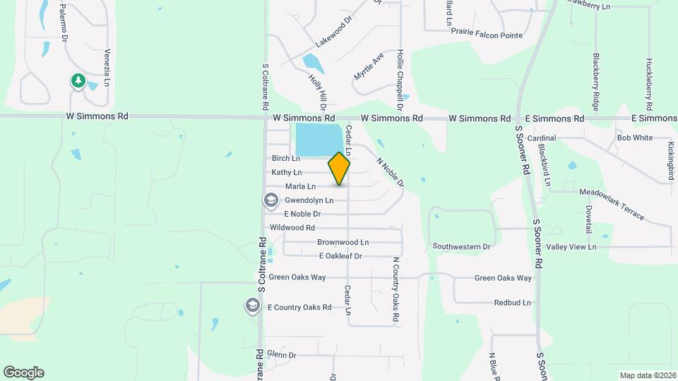 3208 Marla Ln Mapa y Detalles de la Ubicación