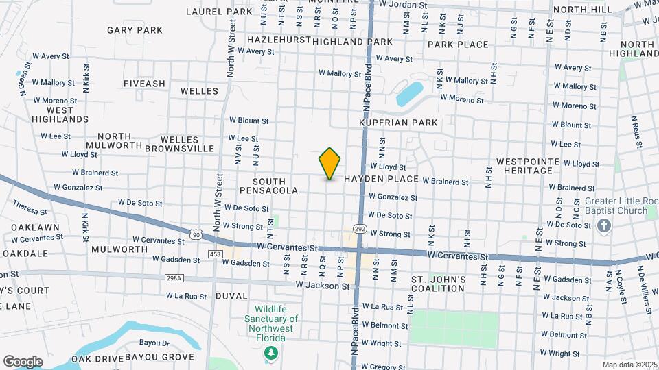 1114 N Q St Mapa y Detalles de la Ubicación