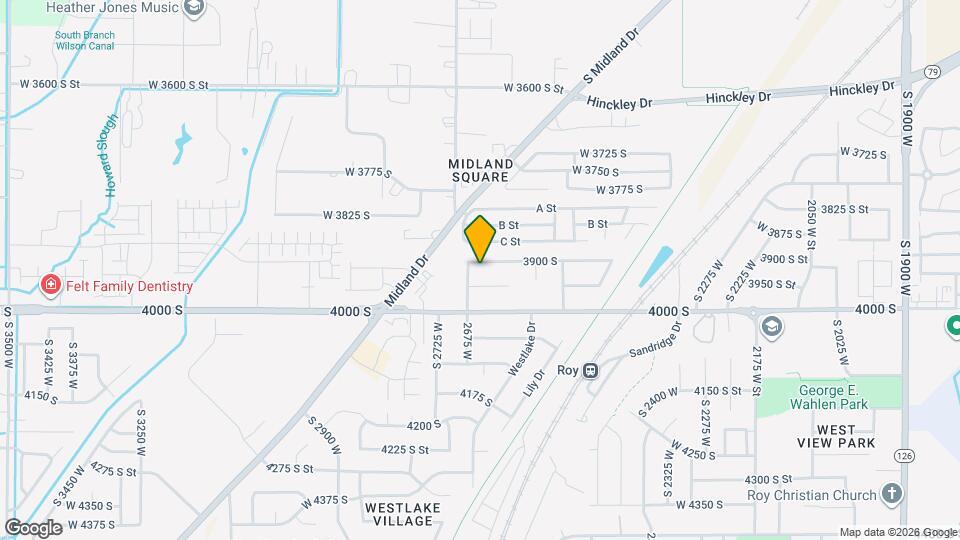 2663 S 3900 W Map and Location Details