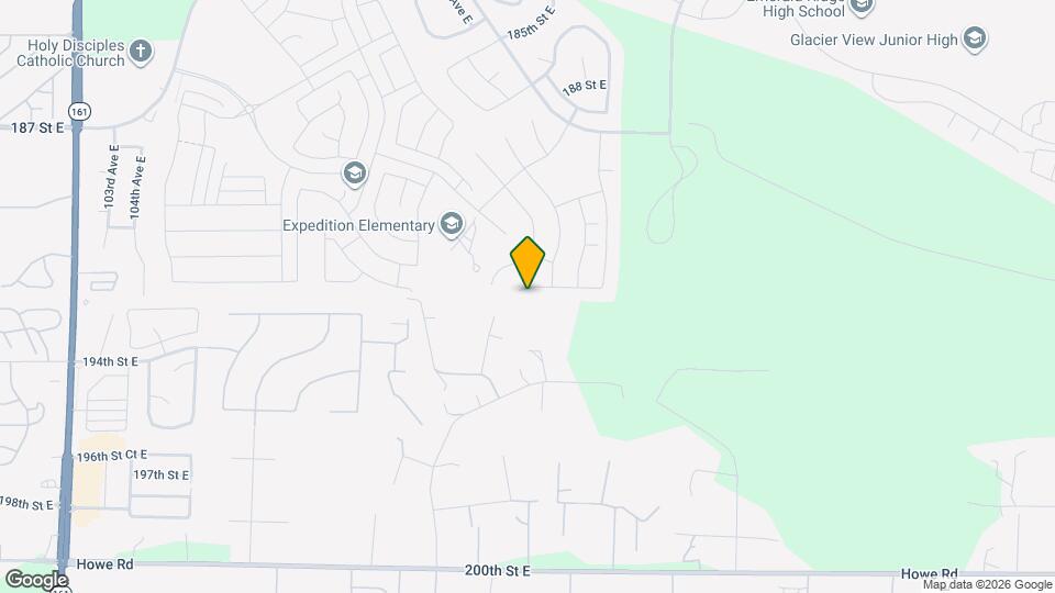 11022 191st St Ct E Map and Location Details