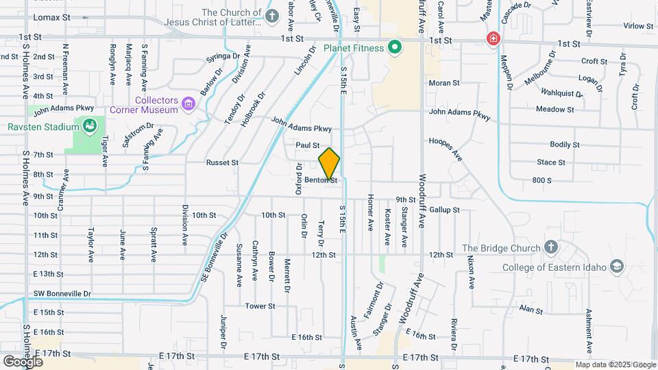 1474 Benton St Map and Location Details