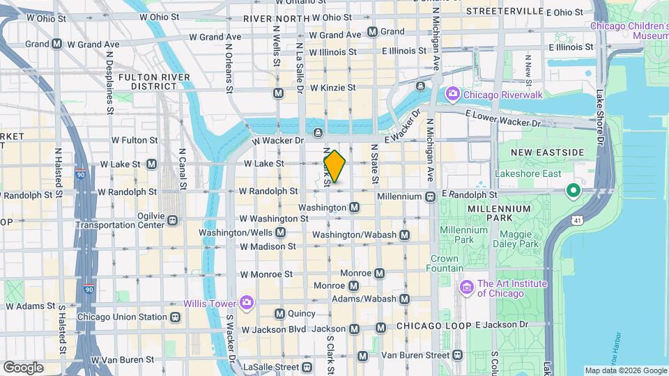 161 W Randolph St Map and Location Details