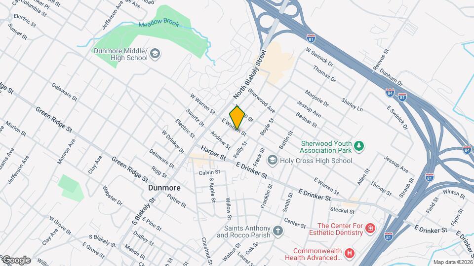 208 E Warren St Mapa y Detalles de la Ubicación