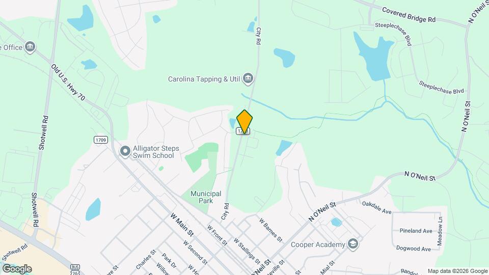 101 N Prospect Dr Map and Location Details