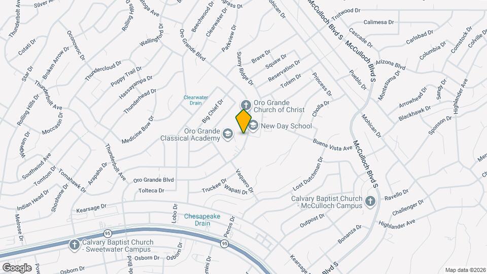 3427 Oro Grande Blvd Map and Location Details