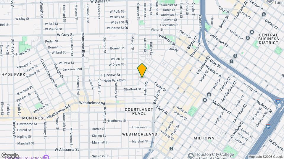 2909 Albany St Map and Location Details