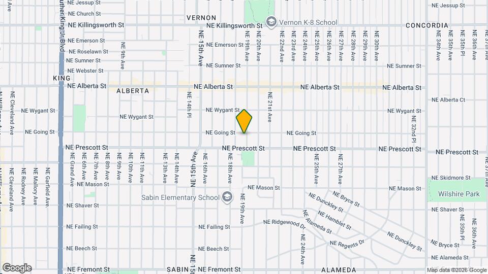 4541 NE 19th Ave Map and Location Details