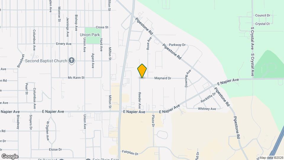 1527 Reeder Ave Map and Location Details