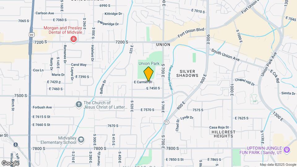616 E Carmel Dr Map and Location Details