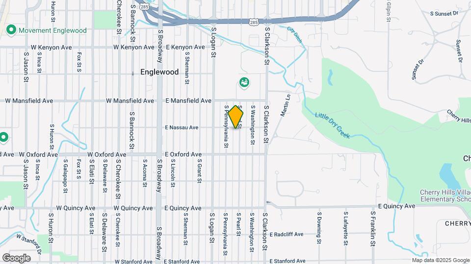 4009 S Pearl St Map and Location Details