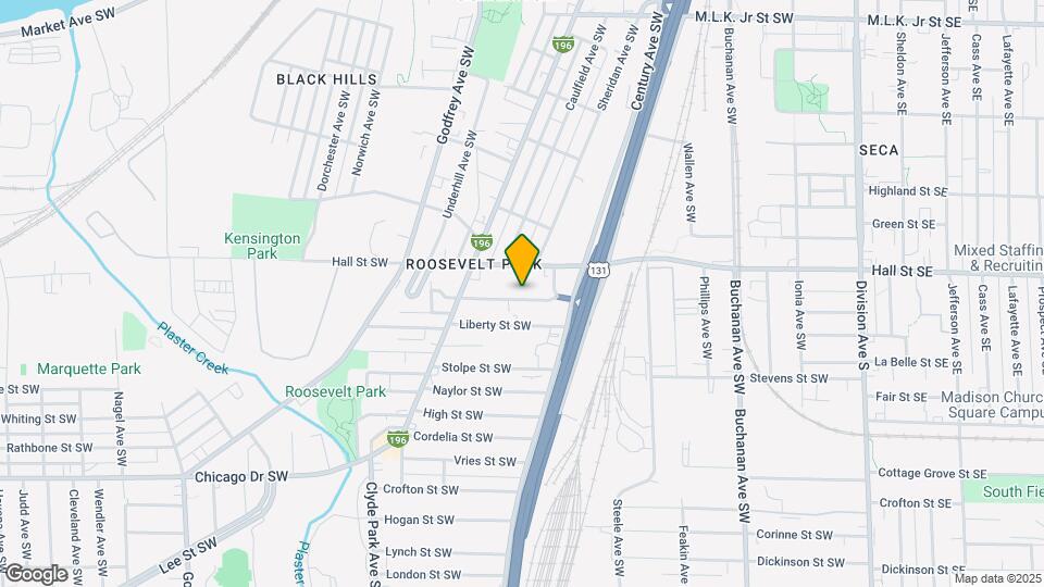 553 Shamrock St SW Map and Location Details