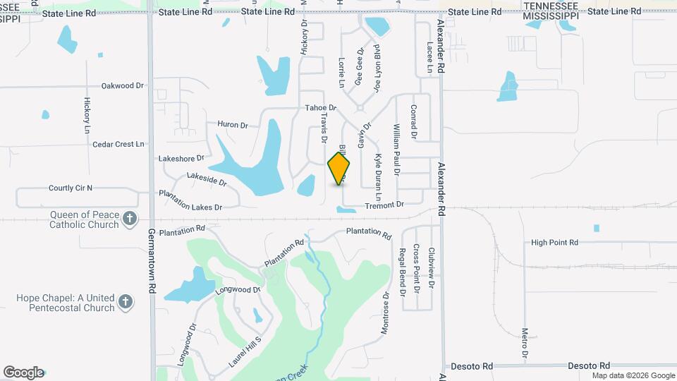 9007 Billy Pat Dr Map and Location Details