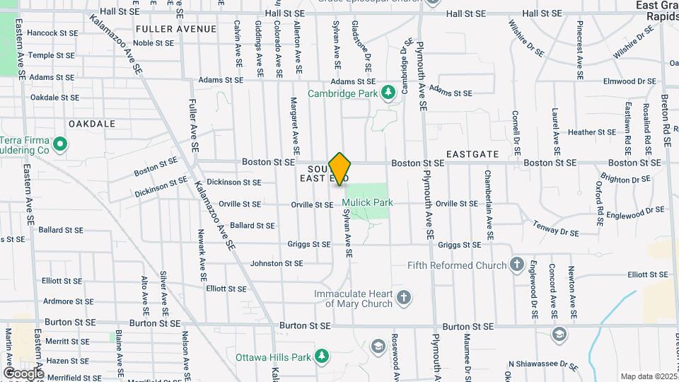 1641 Sylvan Ave SE Map and Location Details