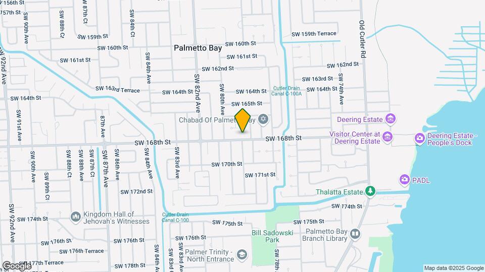 7935 SW 168th St Map and Location Details