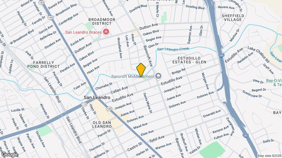 540 Callan Ave Mapa y Detalles de la Ubicación
