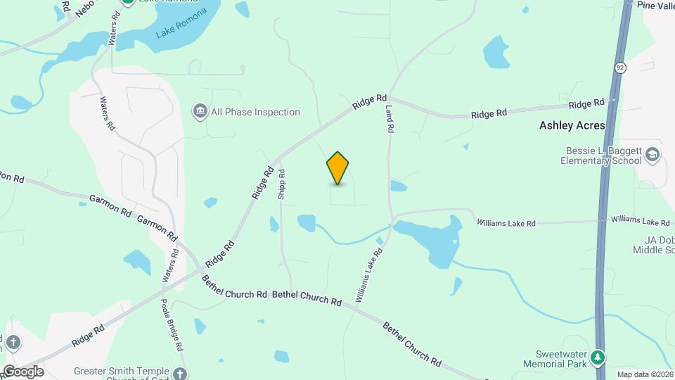 208 Shenandoah Ct Map and Location Details