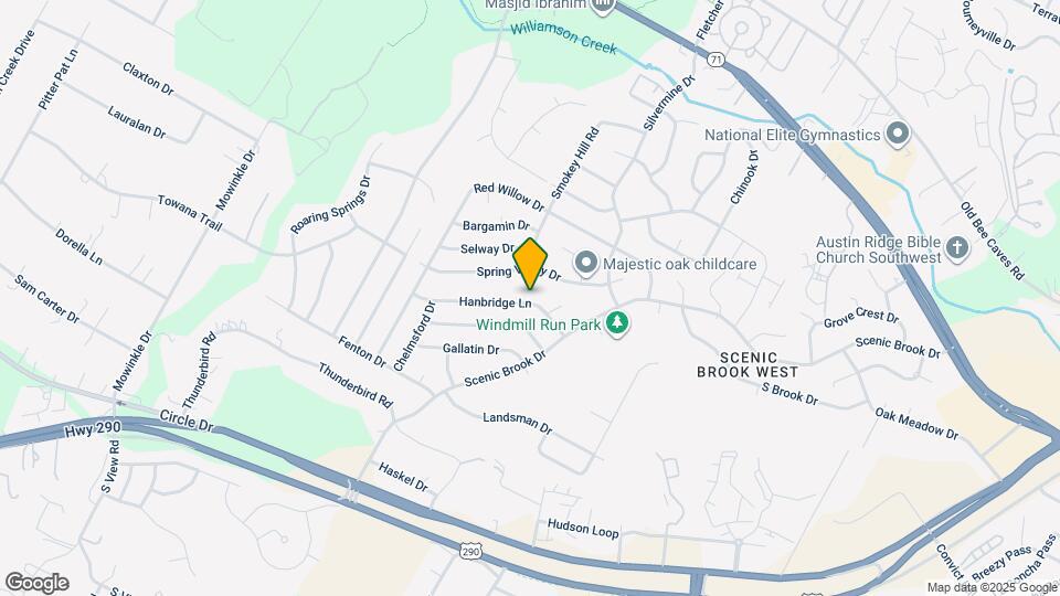 8306 Hanbridge Ln Map and Location Details