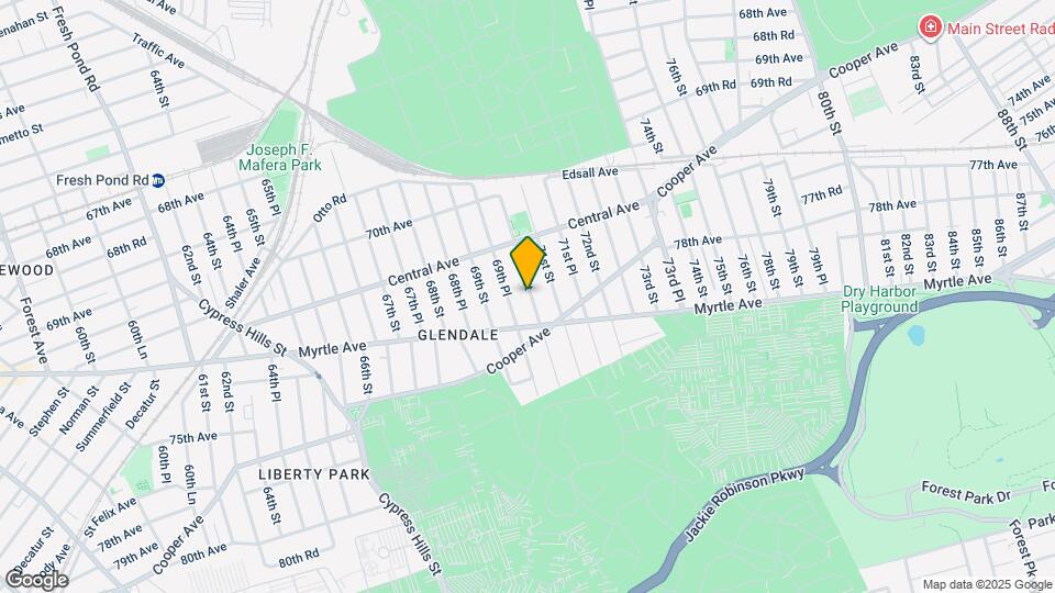 71-58 70th St Map and Location Details