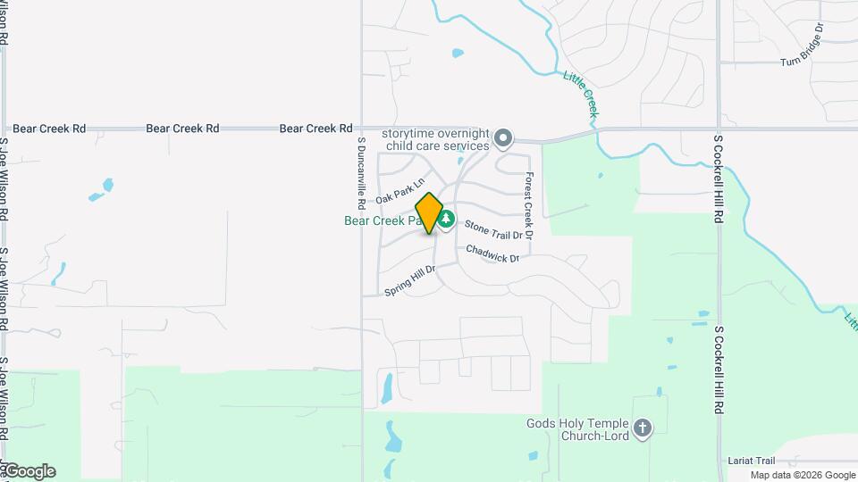 1539 Legacy Dr Map and Location Details