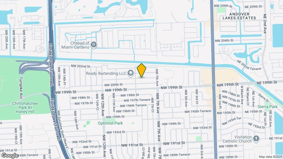 830 NW 200th Terrace Map and Location Details