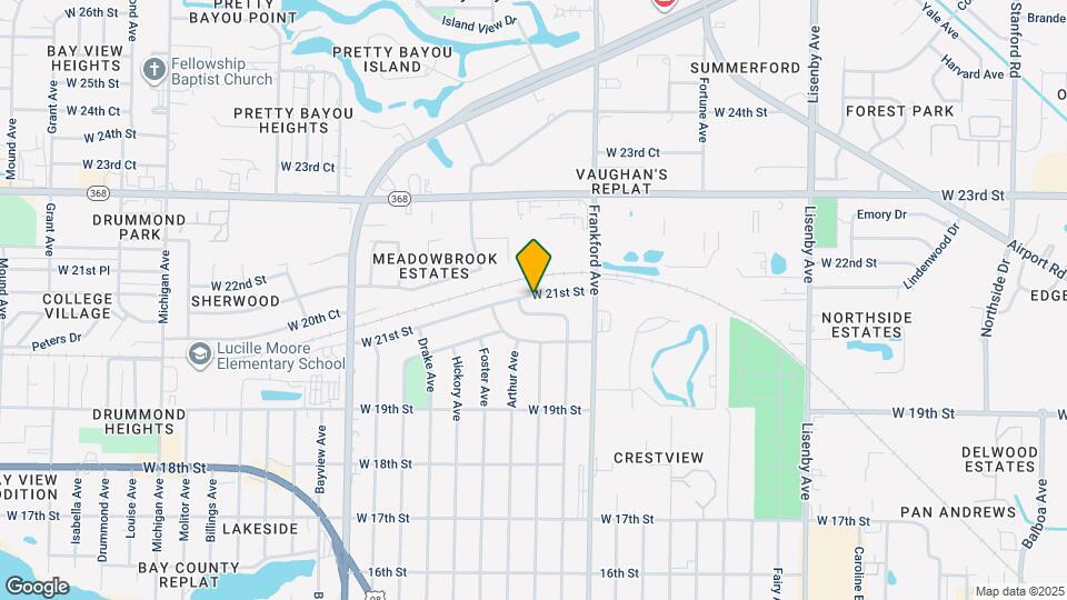 2307 W 21st St Map and Location Details