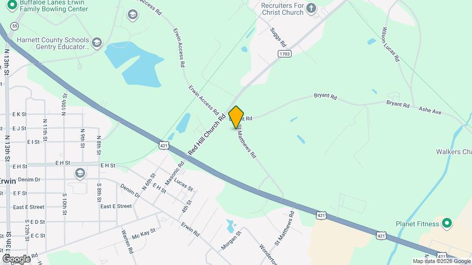 805 St Matthews Rd Map and Location Details