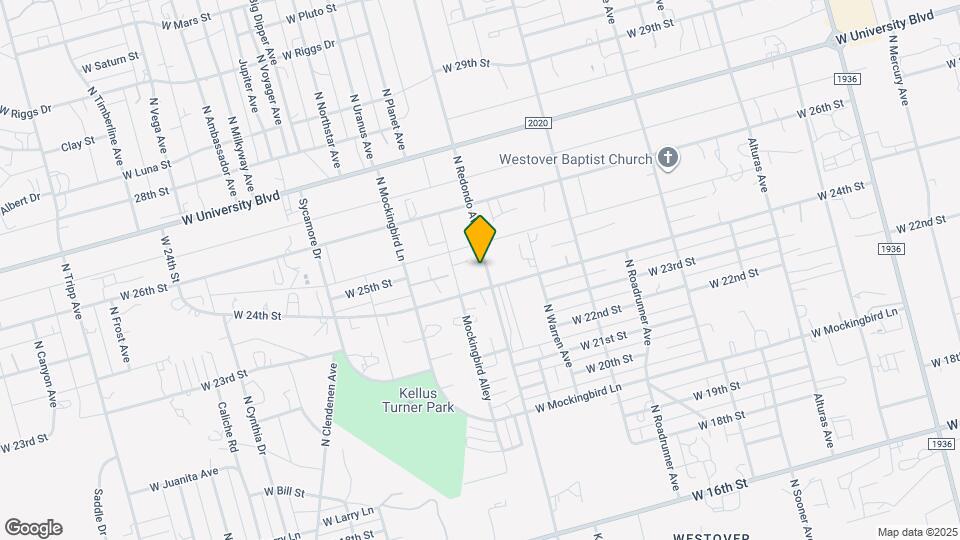 2423 N Redondo Ave Map and Location Details