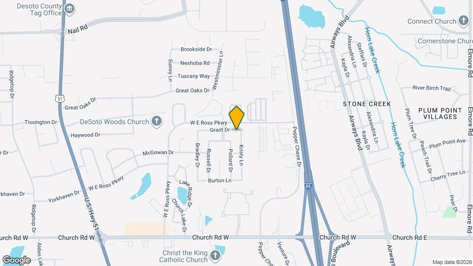 649 Grant Dr Map and Location Details