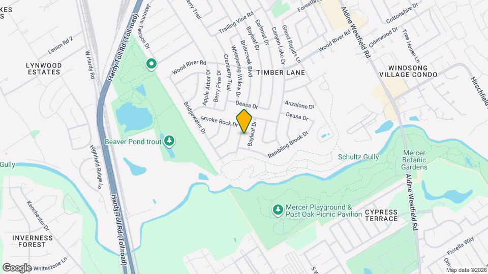 22722 Briarcreek Blvd Map and Location Details