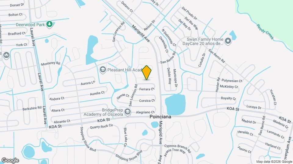 311 Ferrara Ct Mapa y Detalles de la Ubicación