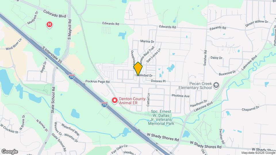 3904 Camino Real Trail Map and Location Details