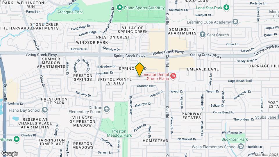 4221 Creekstone Dr Map and Location Details