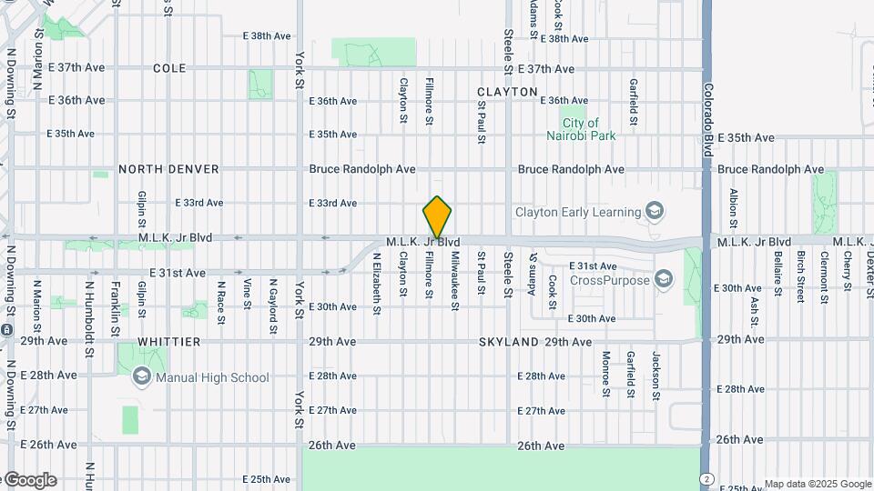 3150 Fillmore St Map and Location Details
