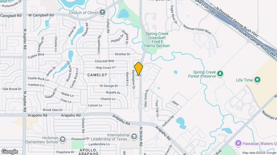 2501 Stetson Dr Map and Location Details