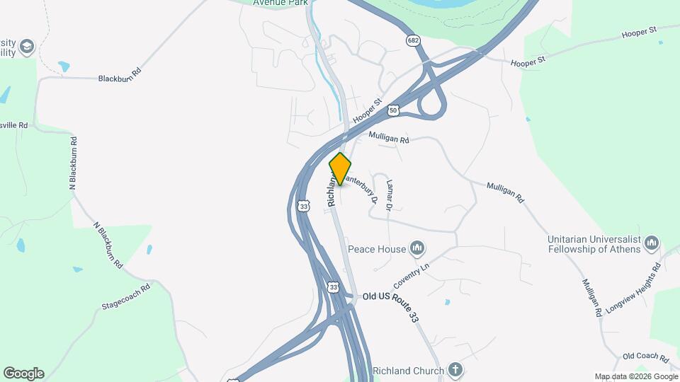 34 Hickory St Map and Location Details