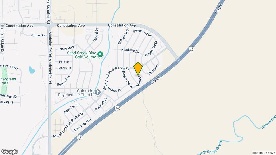 1910 Woodpark Dr Map and Location Details