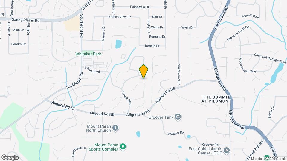 1396 Merrifield Ln Mapa y Detalles de la Ubicación