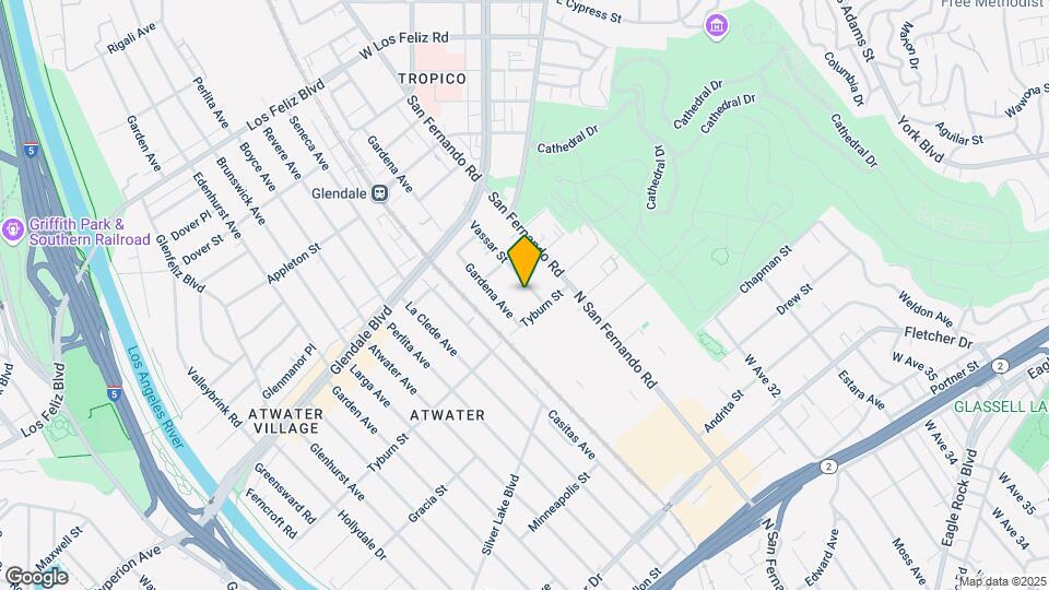 1933 Vassar St Map and Location Details
