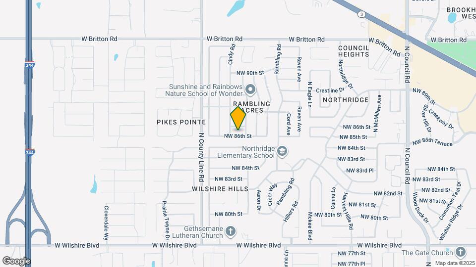 8709 NW 86th St Map and Location Details