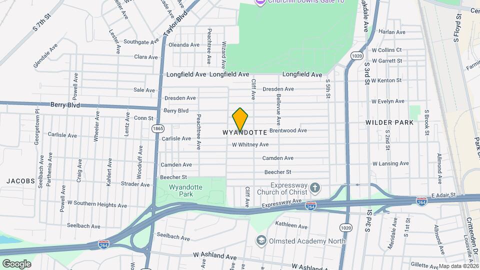 920 Brentwood Ave Mapa y Detalles de la Ubicación