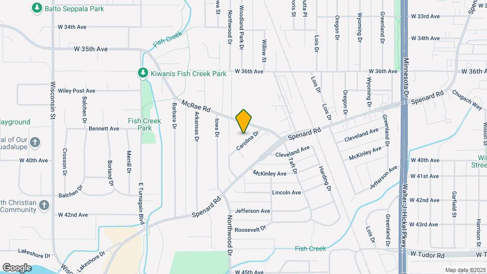 3901 Carolina Dr Map and Location Details