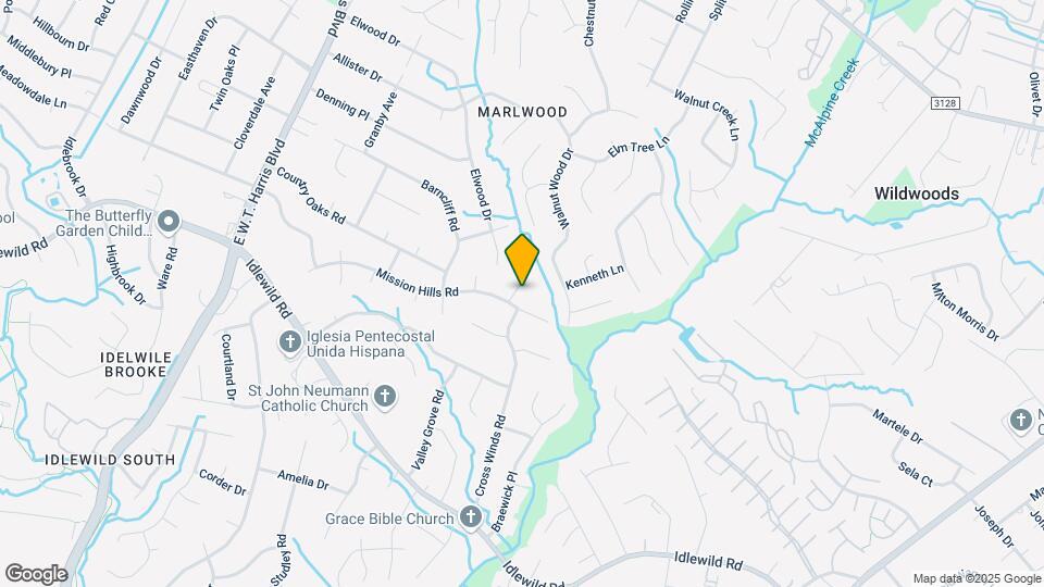 3710 Burntwood Ct Map and Location Details